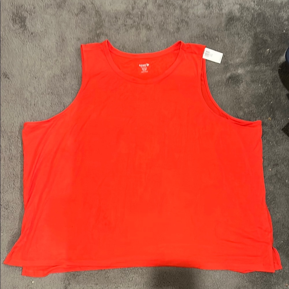 NWT Old Navy Bright Red Tank